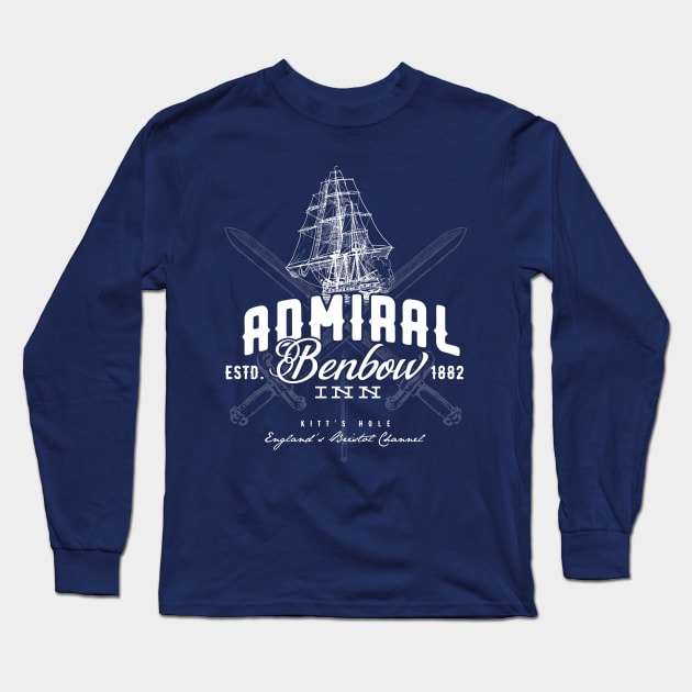 Admiral Benbow Inn Long Sleeve T-Shirt by MindsparkCreative